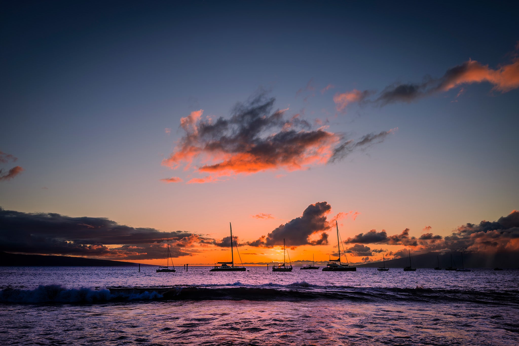 Sailing the Maui Sunset